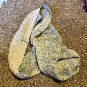 Pink and grey sparkly Calvin Klein infinity scarf - new